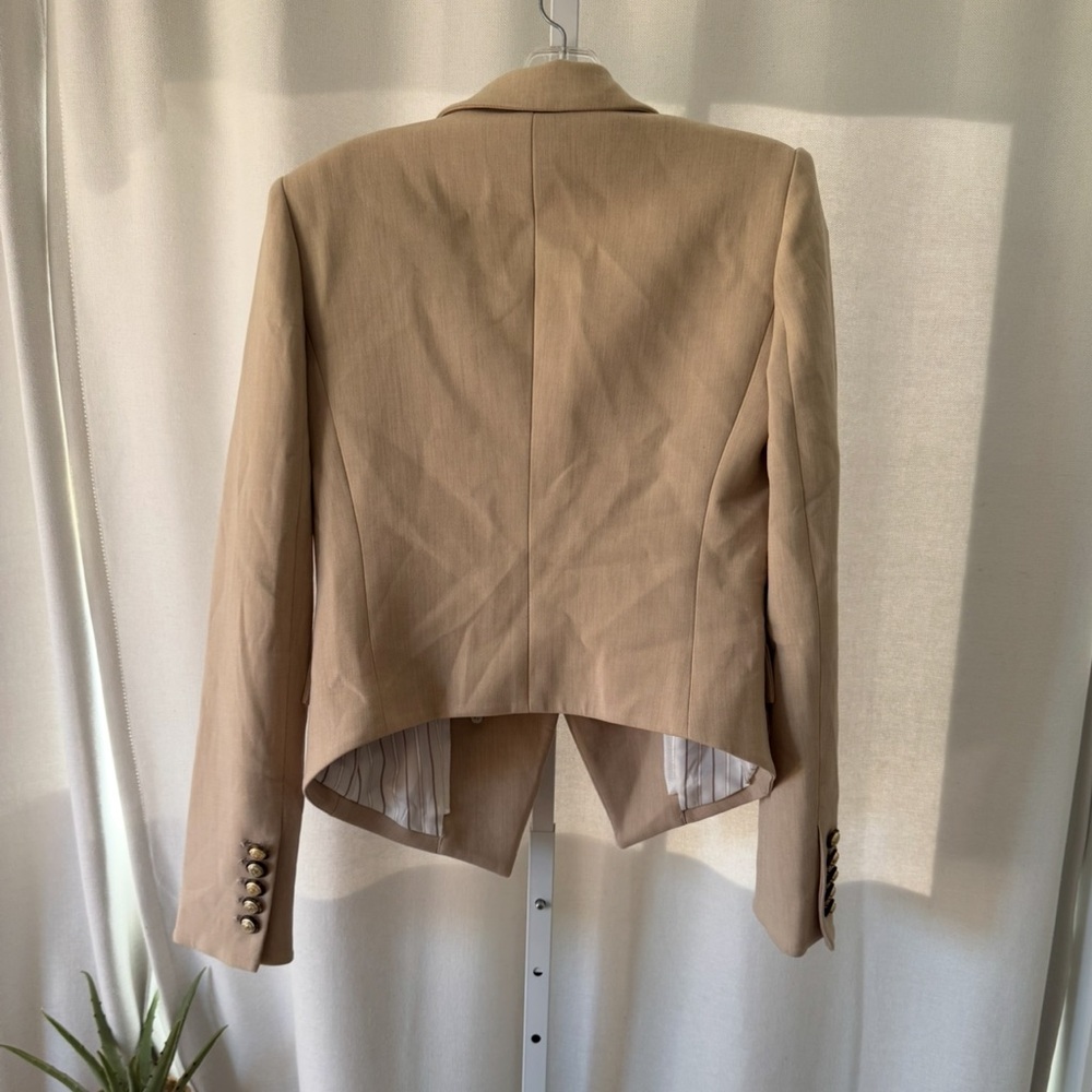 Veronica Beard Diego dickey jacket heathered sand - Picture 11 of 14
